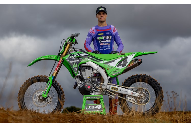 Luke Clout joins Empire Kawasaki as a former ProMX champion | Photo: ID Media Group